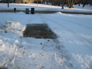 driveway day 1